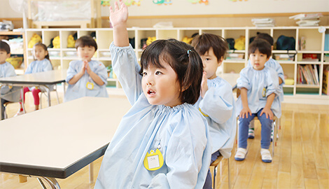 朝の会・クラス活動イメージ画像(2号認定)